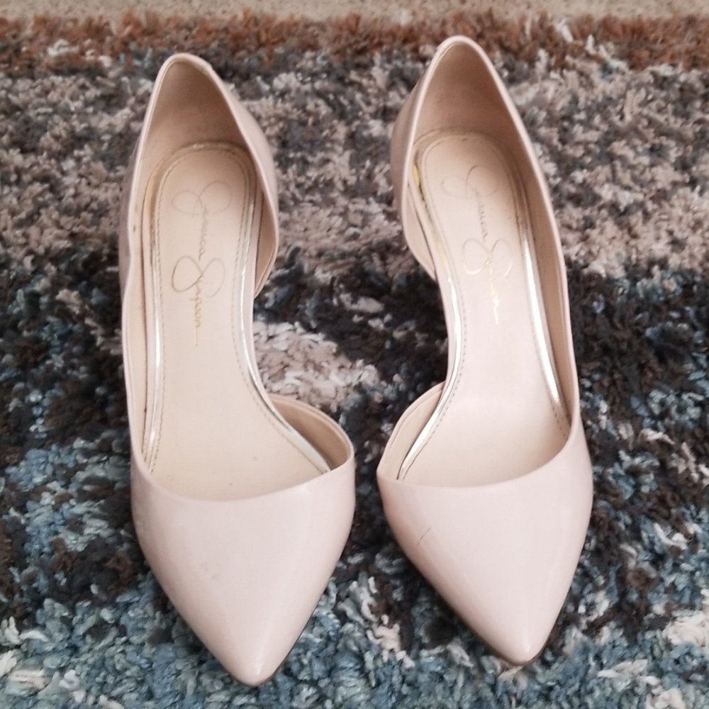 Beige Pumps